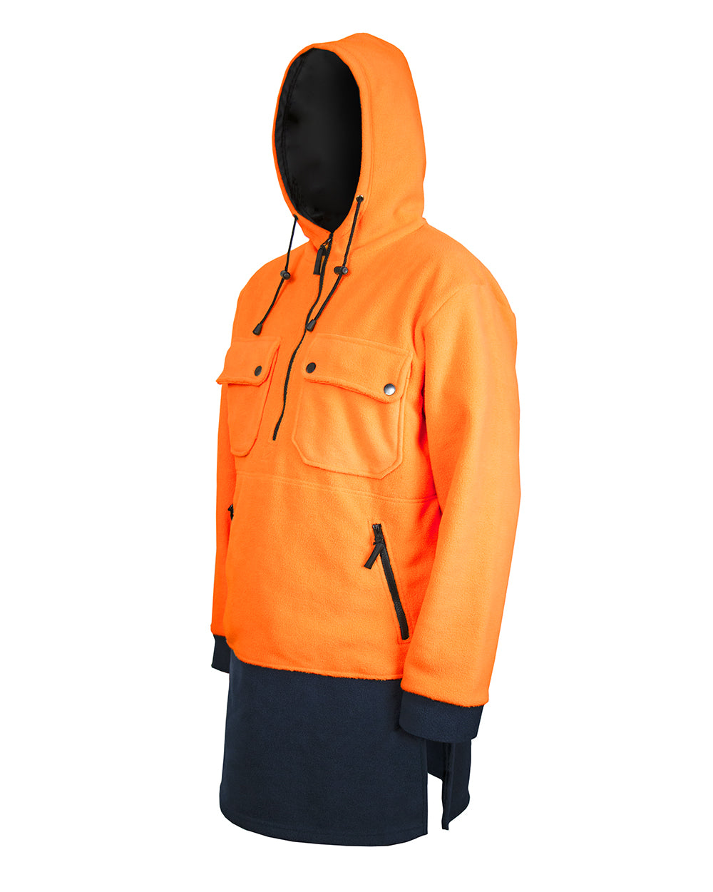 Base Hooded Bushshirt - HiVis