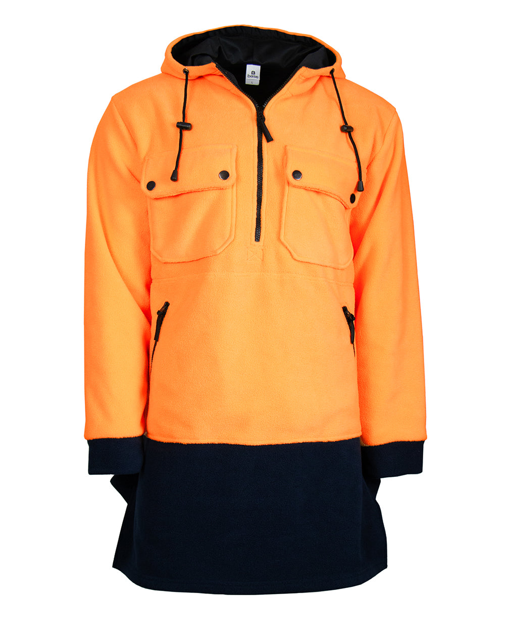 Base Hooded Bushshirt - HiVis
