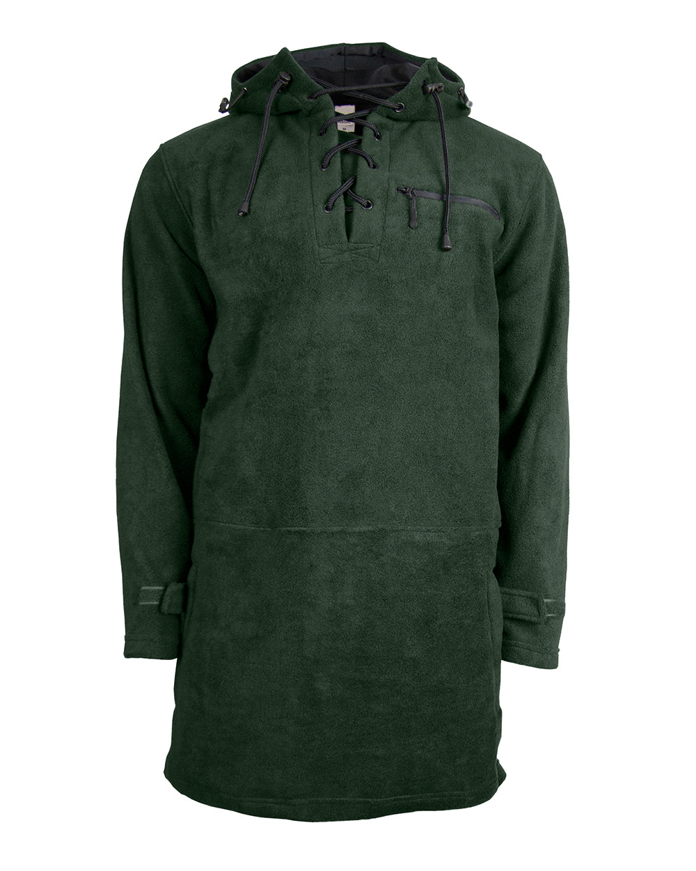 Hooded Fleece Laced Anorak