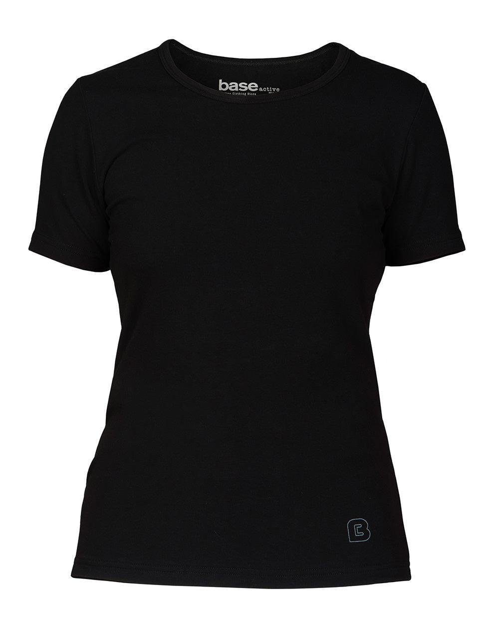 Bas-ics Ladies Short Sleeve Stretch Tee - Base Thermals