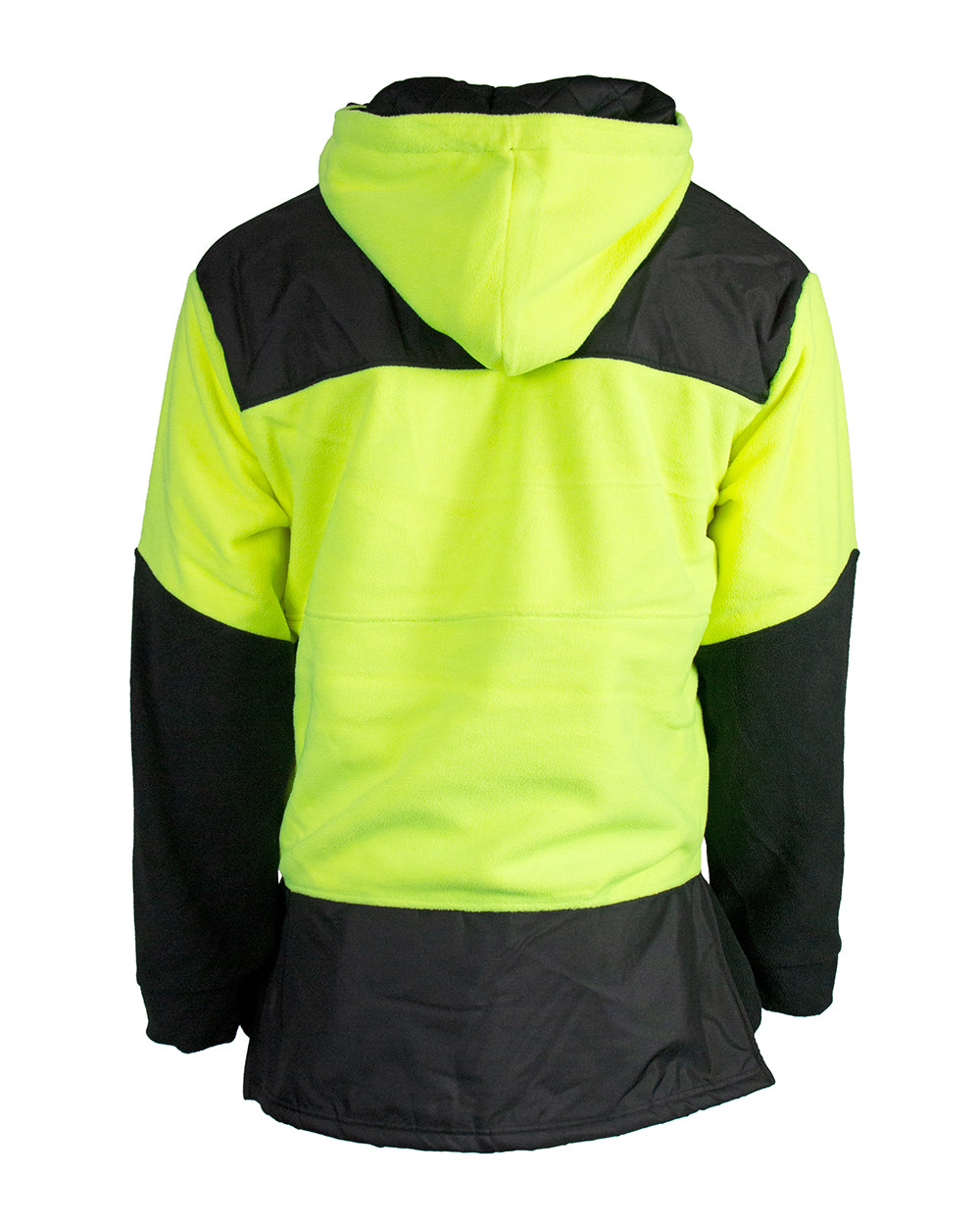 Base Hooded Bushshirt Cropped - HiVis