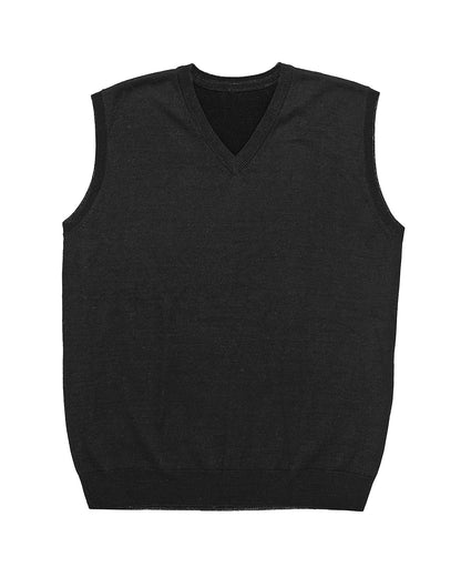 Outlet Merino Fully Fashioned Vest - Mens
