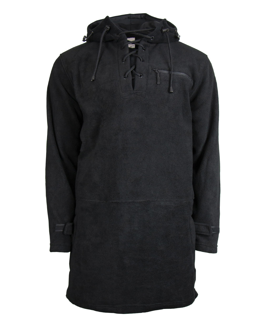 Hooded Fleece Laced Anorak