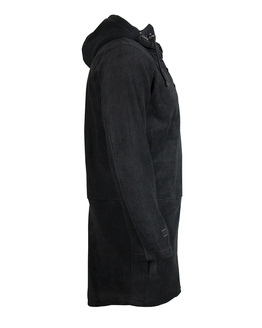 Hooded Fleece Laced Anorak