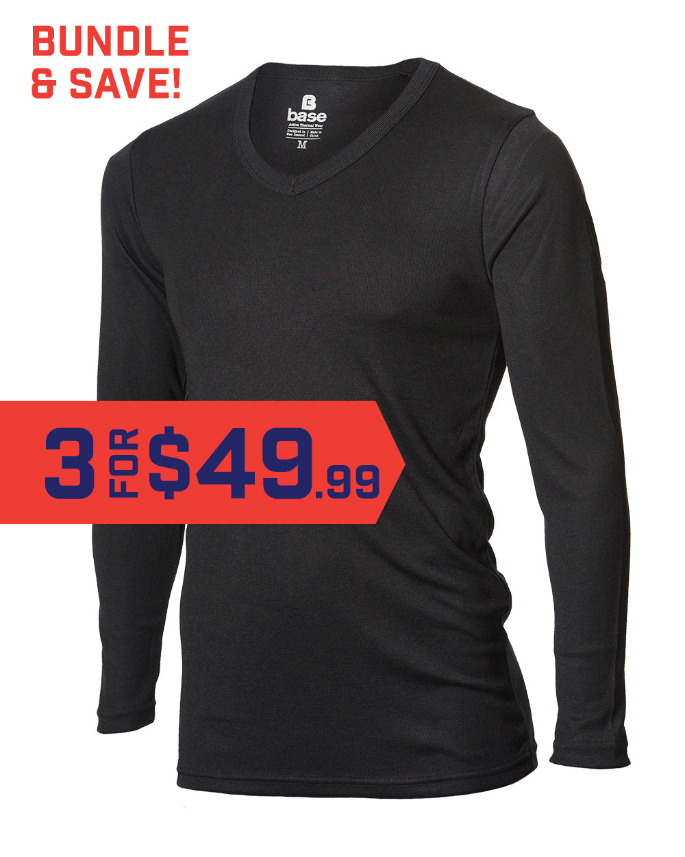 Thermal Long Sleeved V-Neck